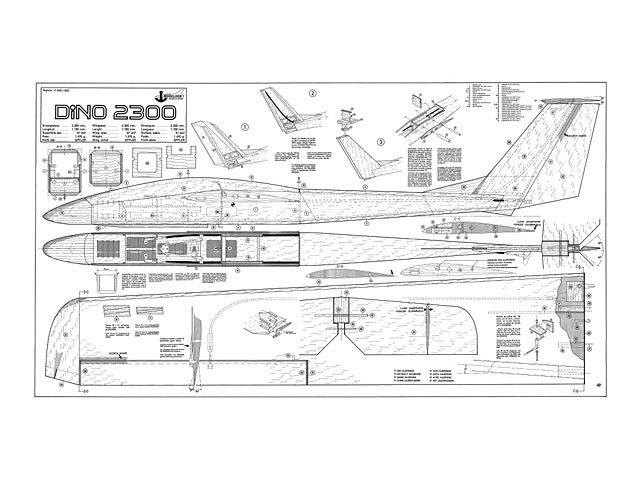 Modelhob Dino 2300 6